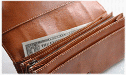 leather-gのlong wallet(多機能型)の隠しポケット