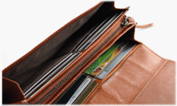 leather-gのlong wallet(多機能型)のカードポケット