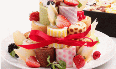 センスを感じる誕生日プレゼント・イリナのロールケーキ