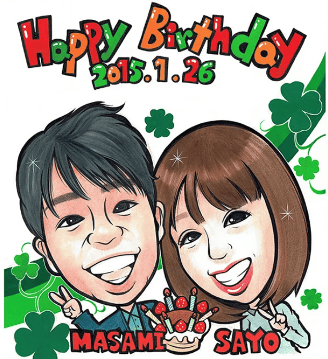 似顔絵・メモリアル・ポップ